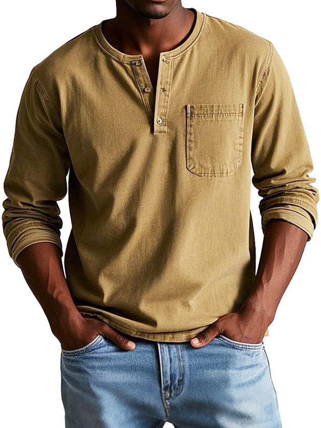 Harrison | Chemise Boutonnnée Intemporelle