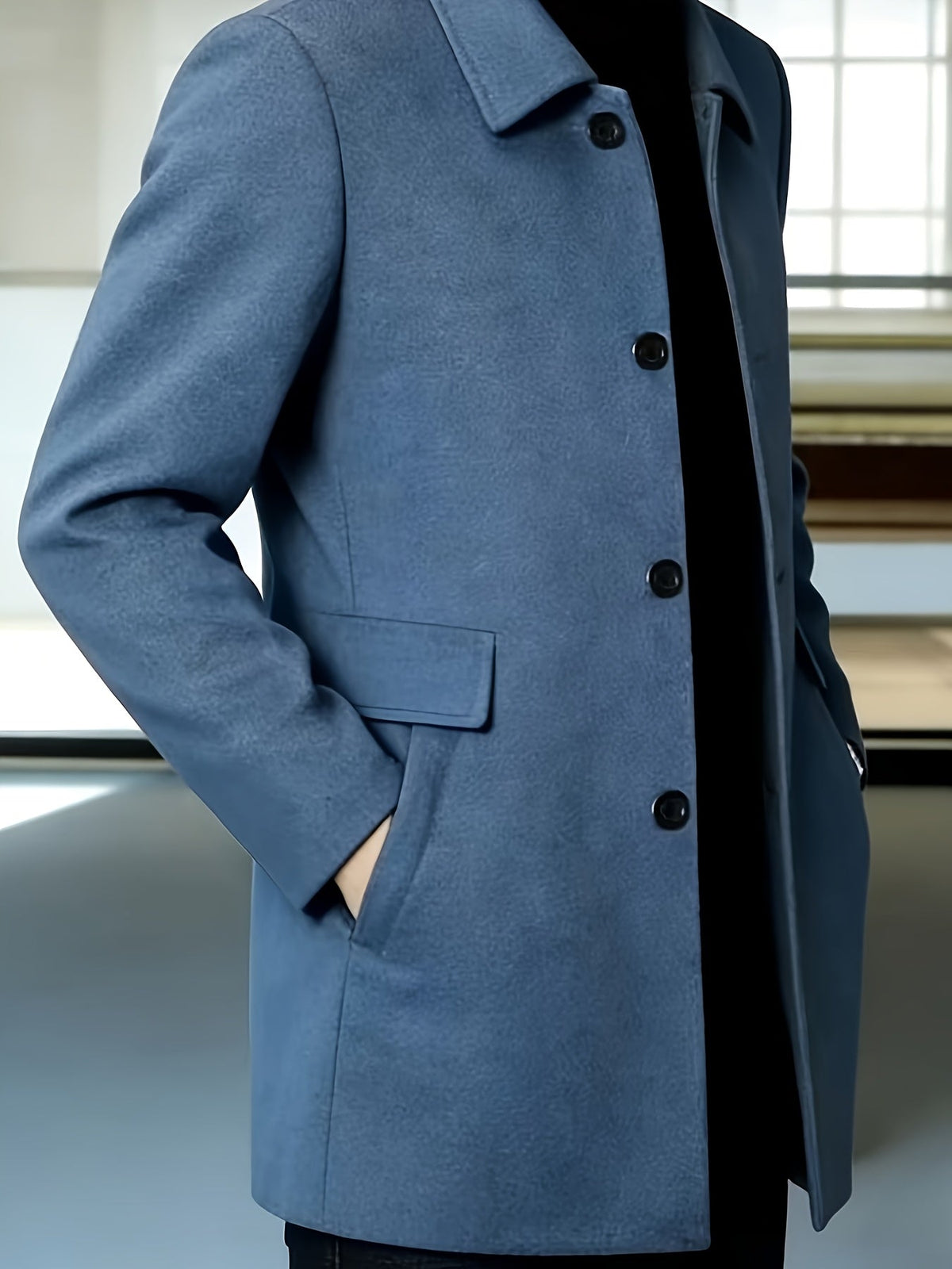 Sterling | Refined Single-Breasted Coat