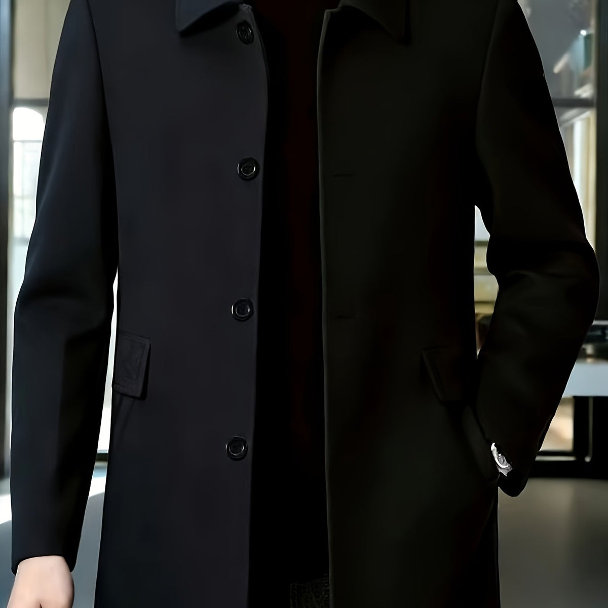 Sterling | Refined Single-Breasted Coat