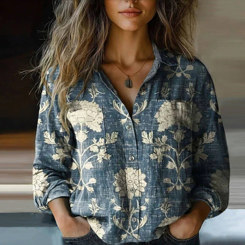 Women's Bohemian Vintage Blouse | Free-Spirited Style with a Timeless Soul