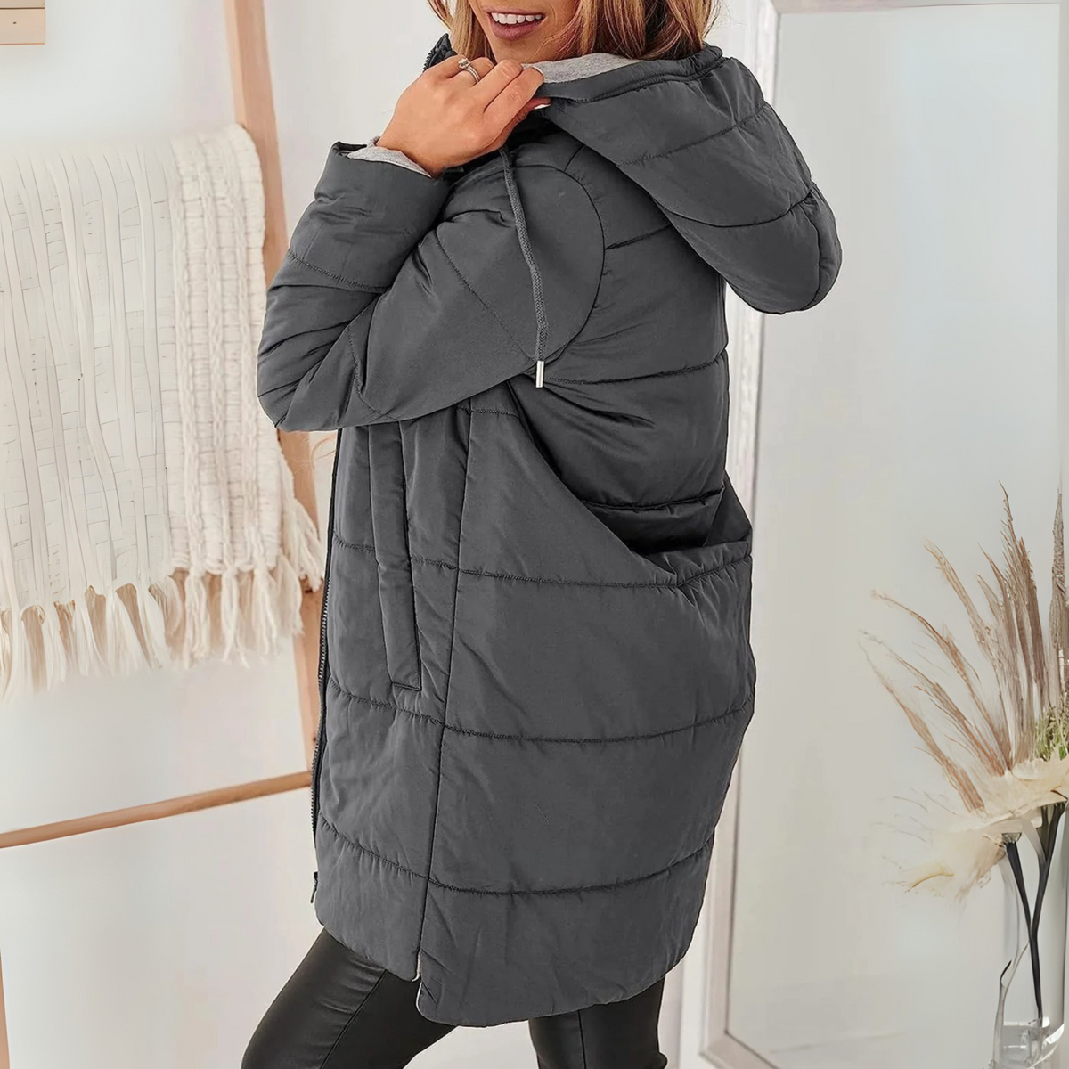 Ainsley™ | Casual Hooded Puffer Down Jacket