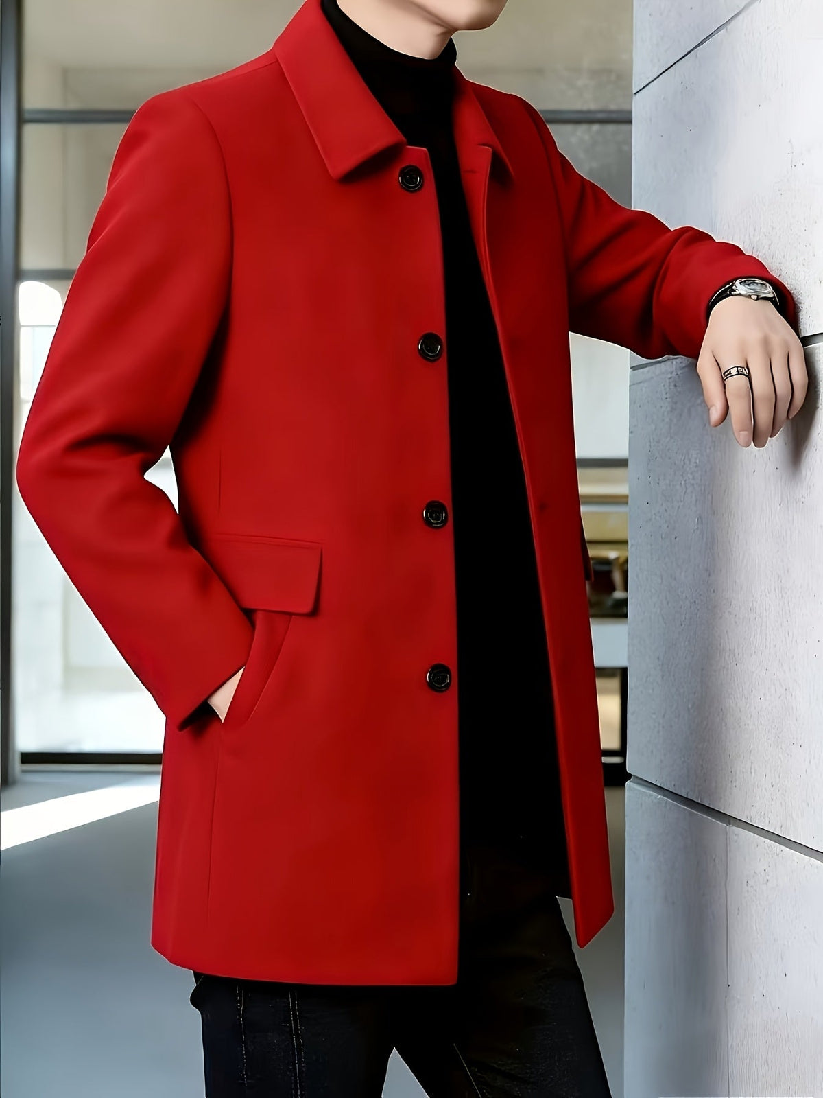 Sterling | Refined Single-Breasted Coat