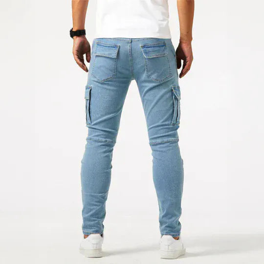 Brent | Jean Cargo Stretch Coupe Moderne