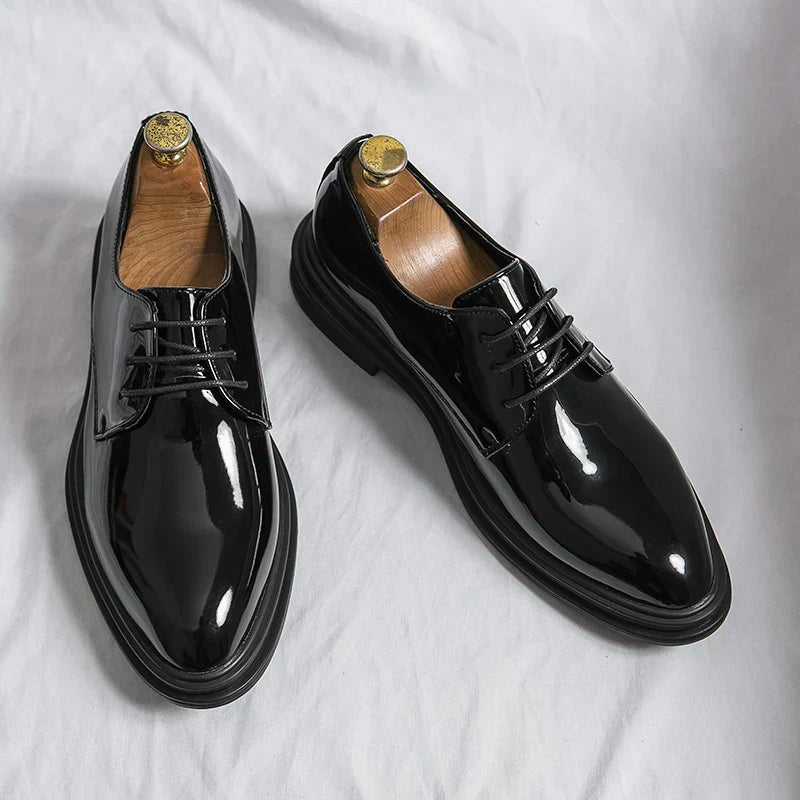 Edmond | Chaussures Derby Vernis Élégantes