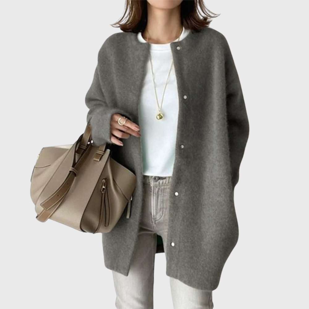 Chloé™ - Elegant Cashmere Cardigan