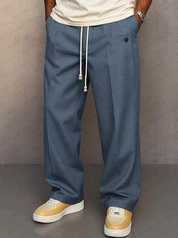 Didier | Pantalon Élégant Cordon Ajustable