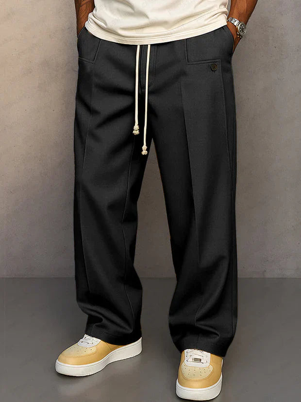 Didier | Pantalon Élégant Cordon Ajustable