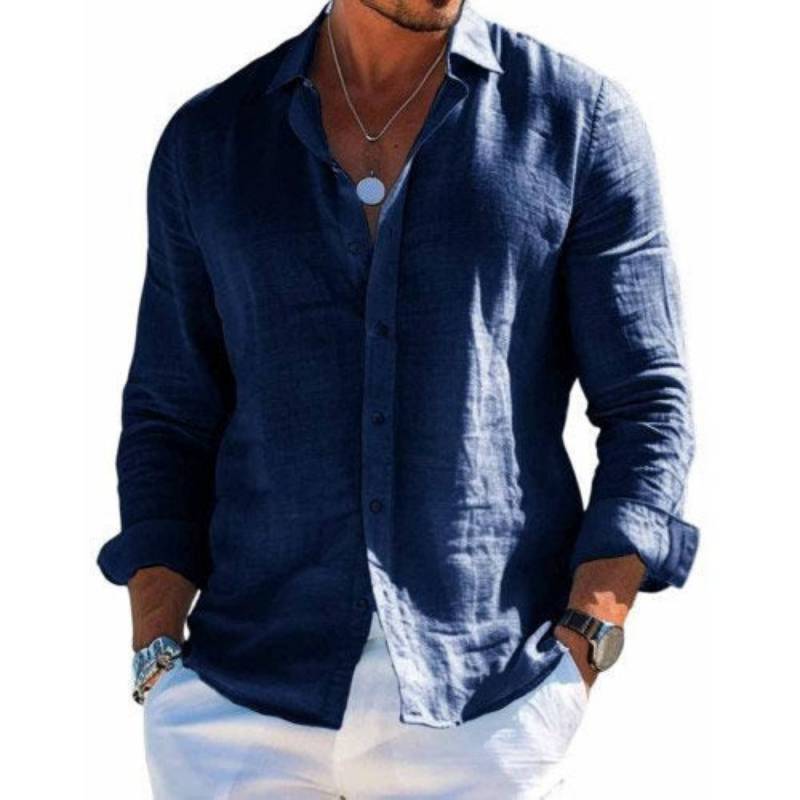 Luc | Chemise Lin Légère Été