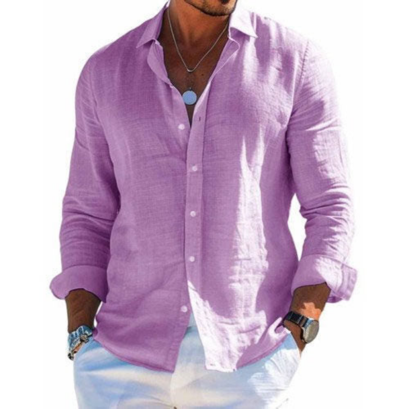 Luc | Chemise Lin Légère Été