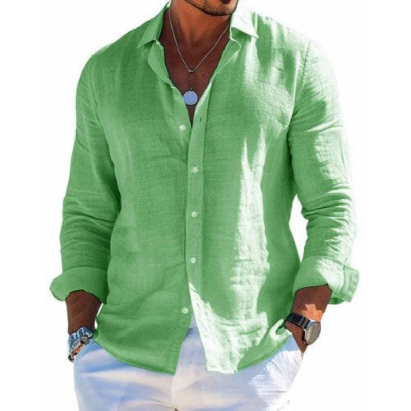 Luc | Chemise Lin Légère Été