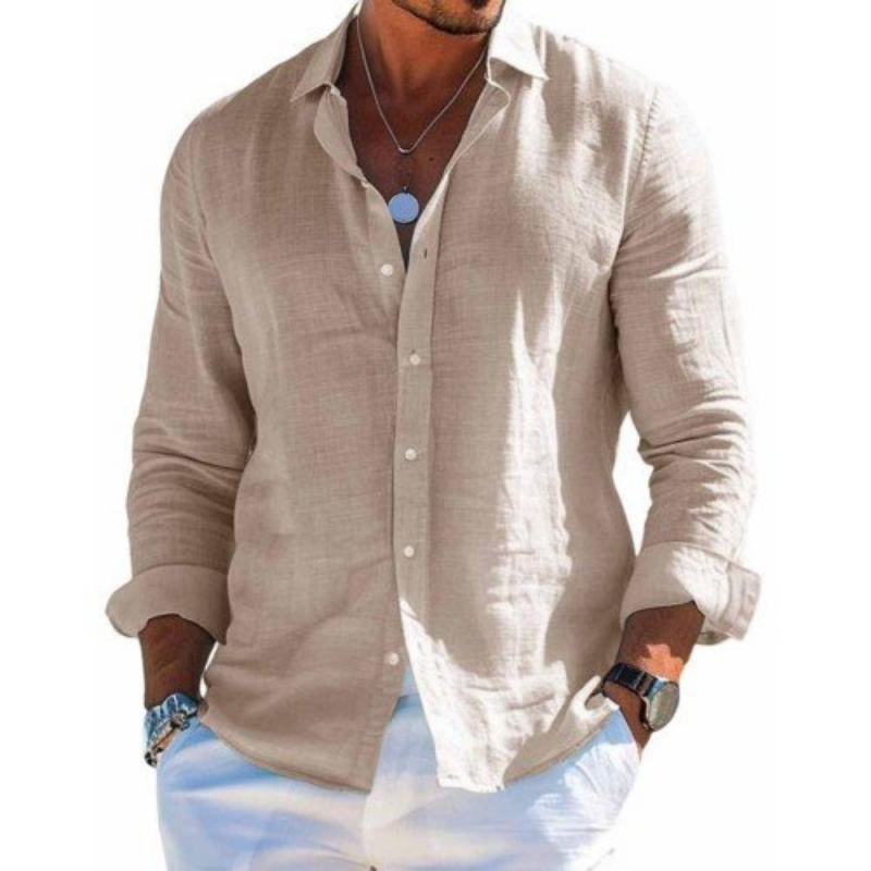 Luc | Chemise Lin Légère Été