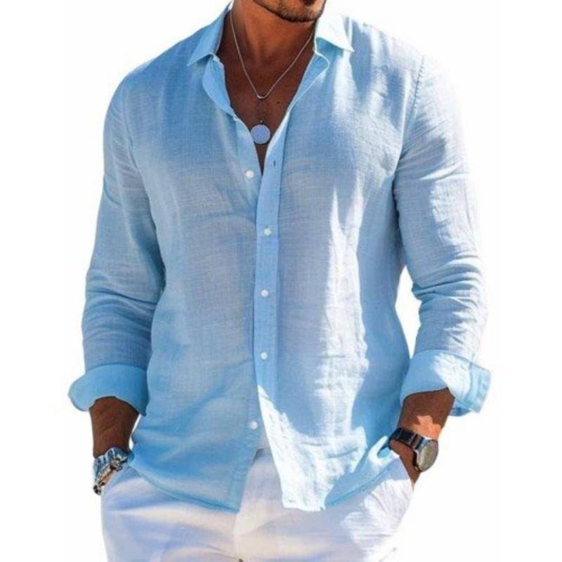 Luc | Chemise Lin Légère Été