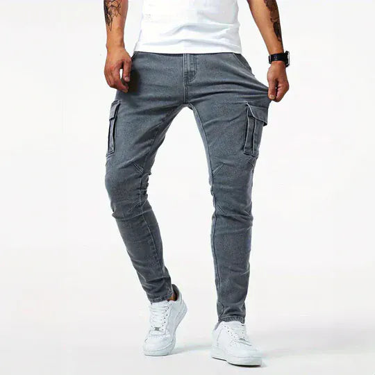 Brent | Jean Cargo Stretch Coupe Moderne