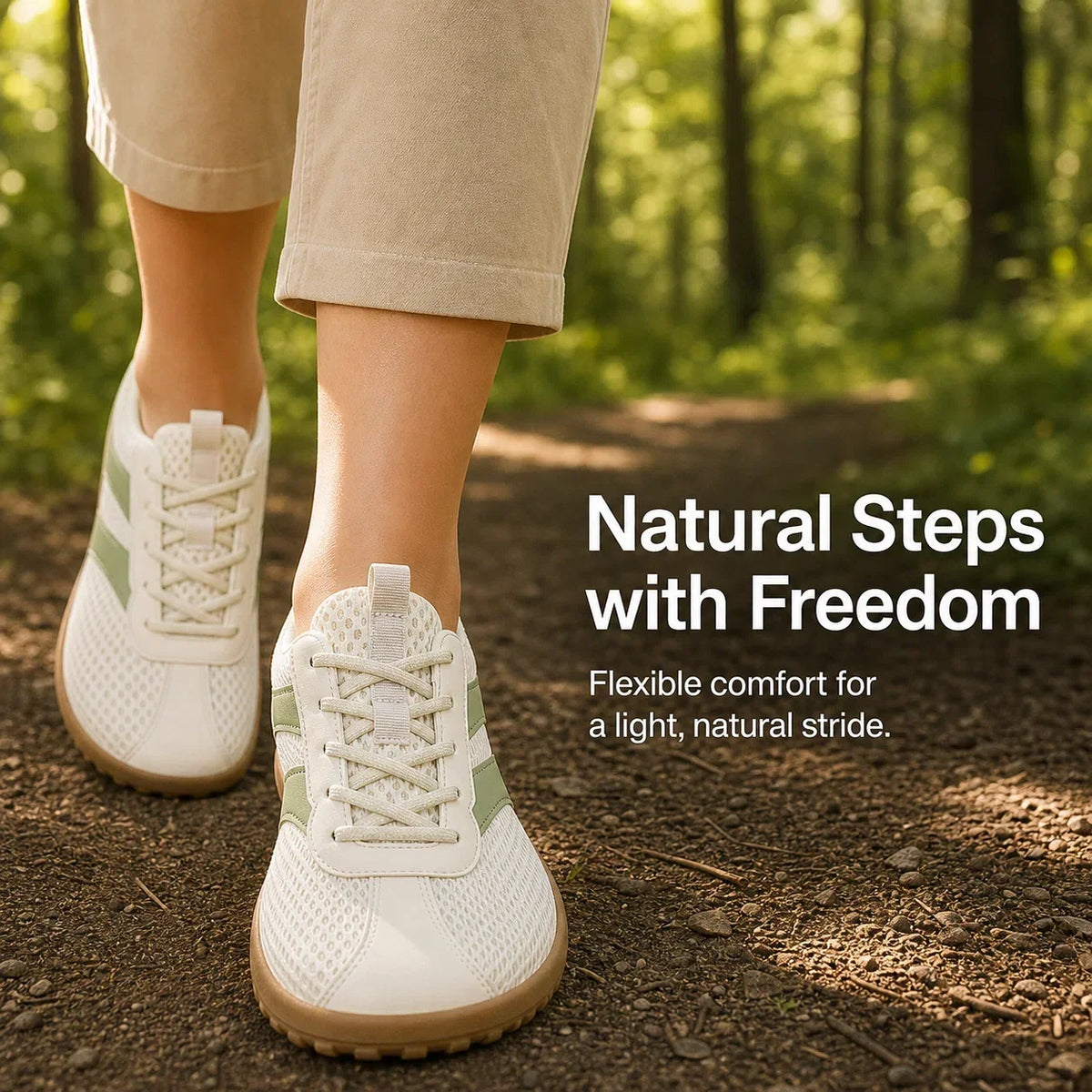 Barefoot Shoes For Women | Wide Toe Box Lace-Up