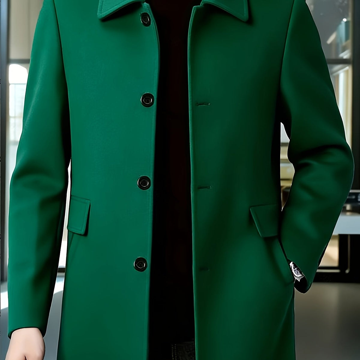 Sterling | Refined Single-Breasted Coat