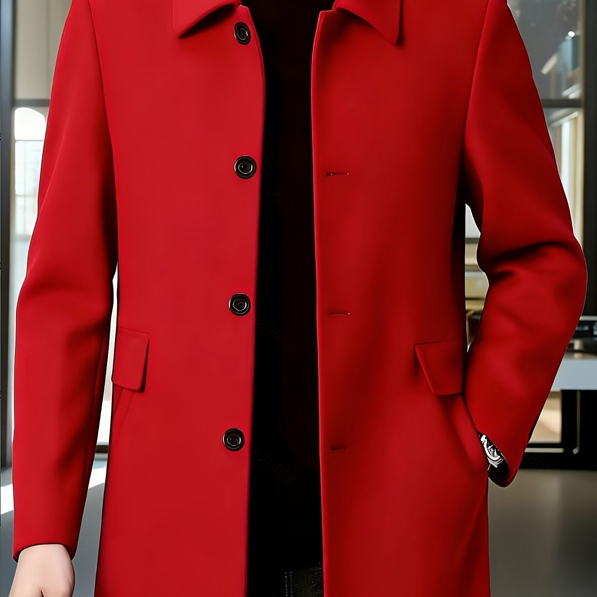Sterling | Refined Single-Breasted Coat