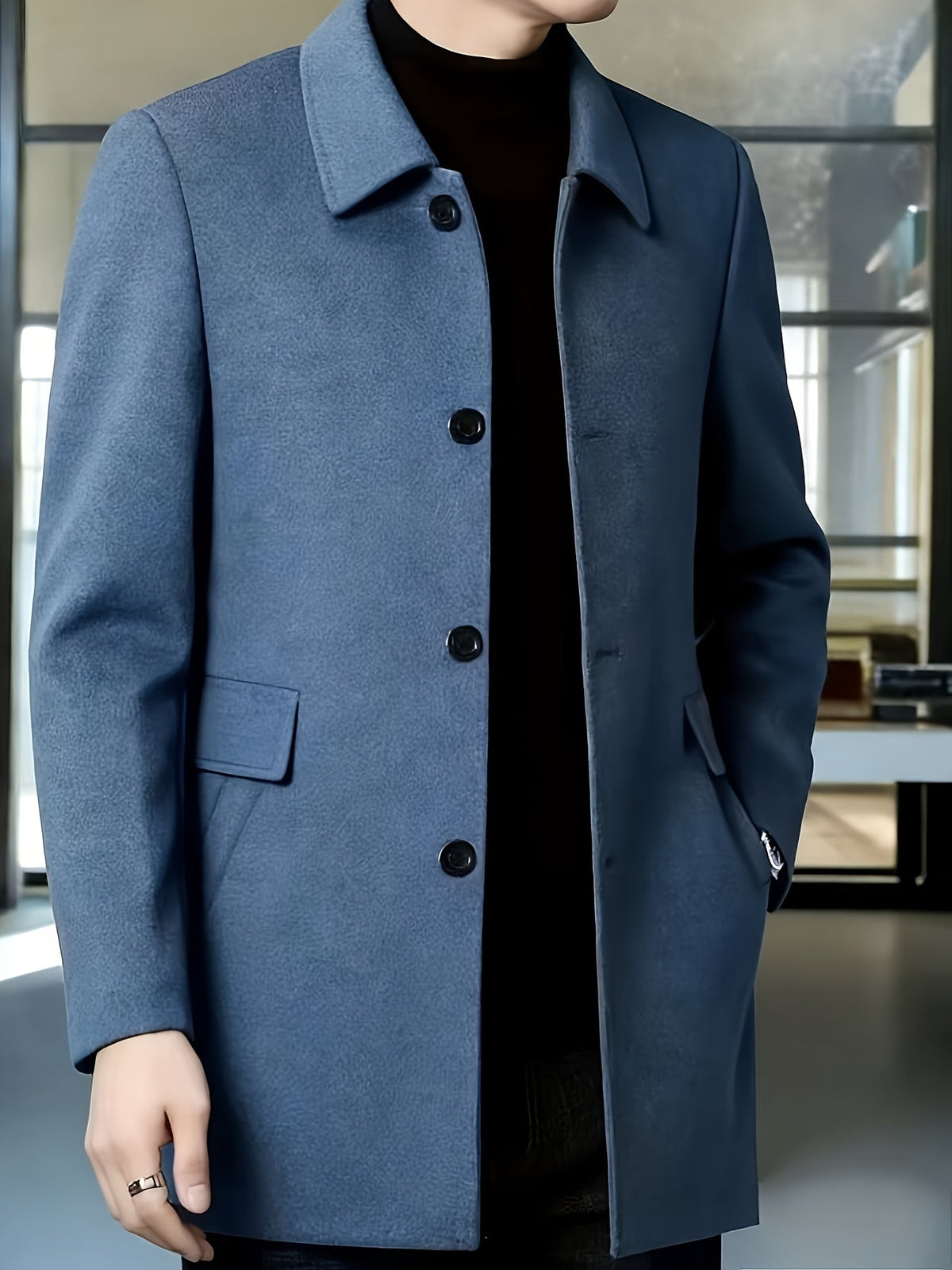 Sterling | Refined Single-Breasted Coat