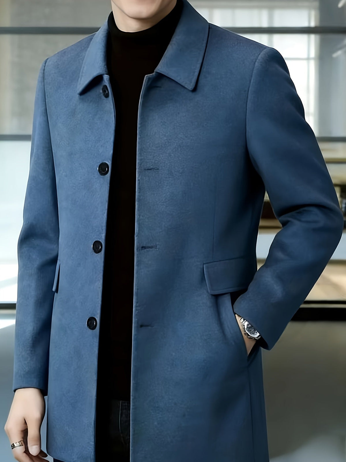 Sterling | Refined Single-Breasted Coat