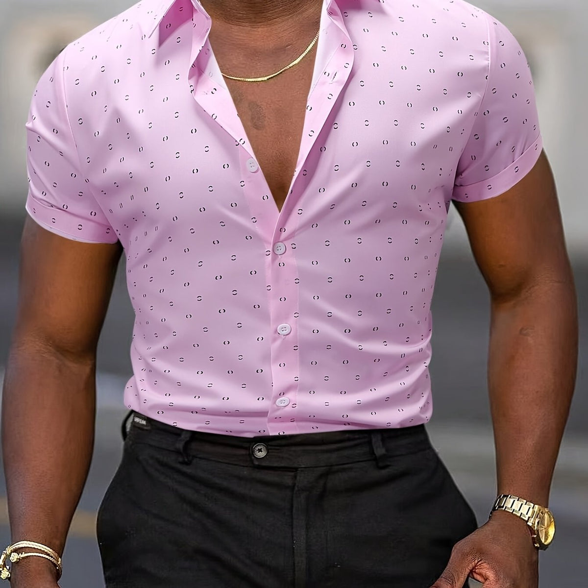 Giulio | Chemise Été Imprimée Légère