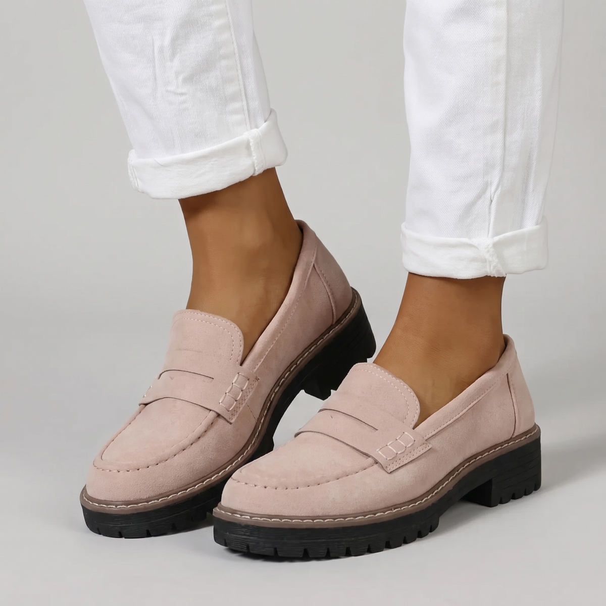 Rosalind | Premium Comfort Heeled Loafers
