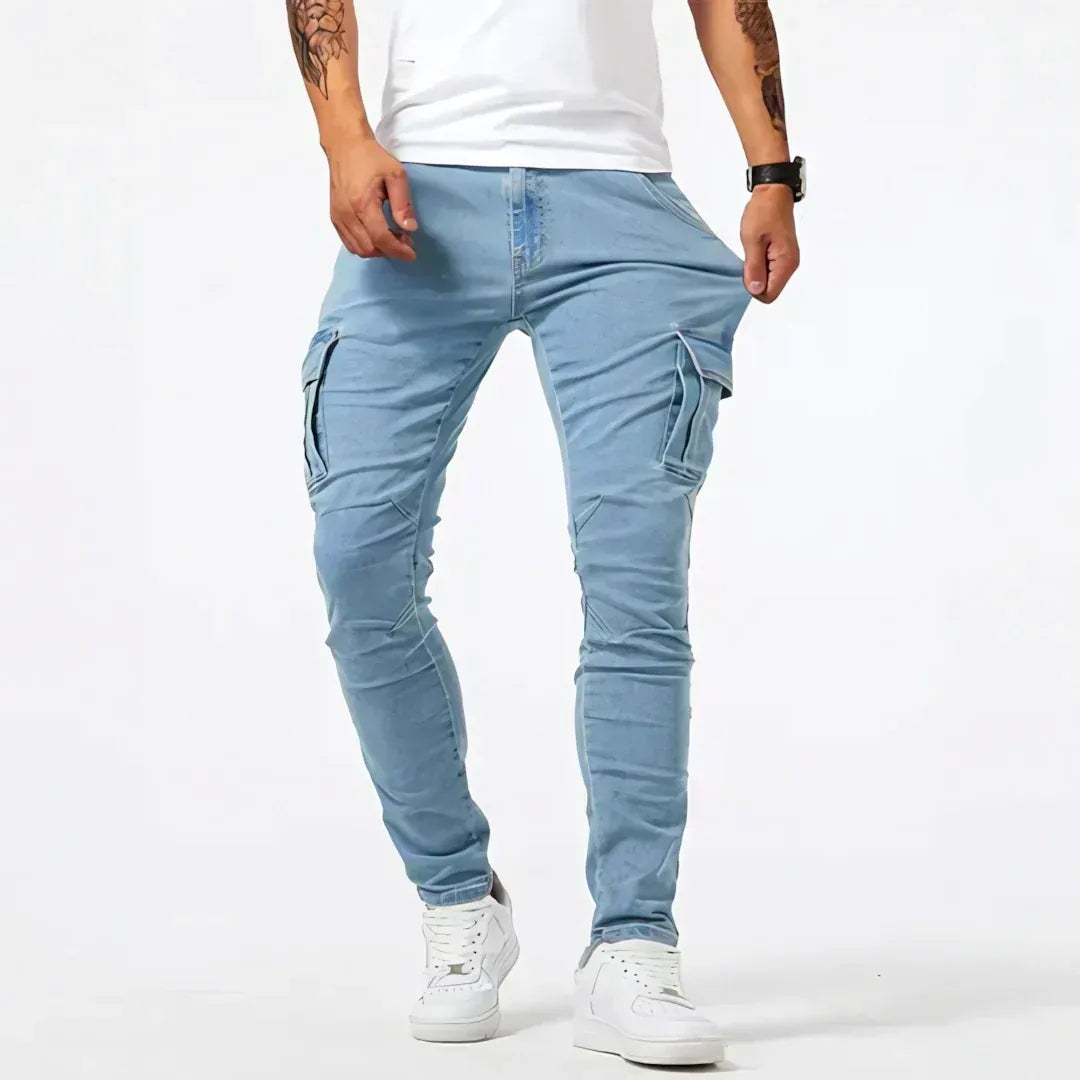 Brent | Jean Cargo Stretch Coupe Moderne