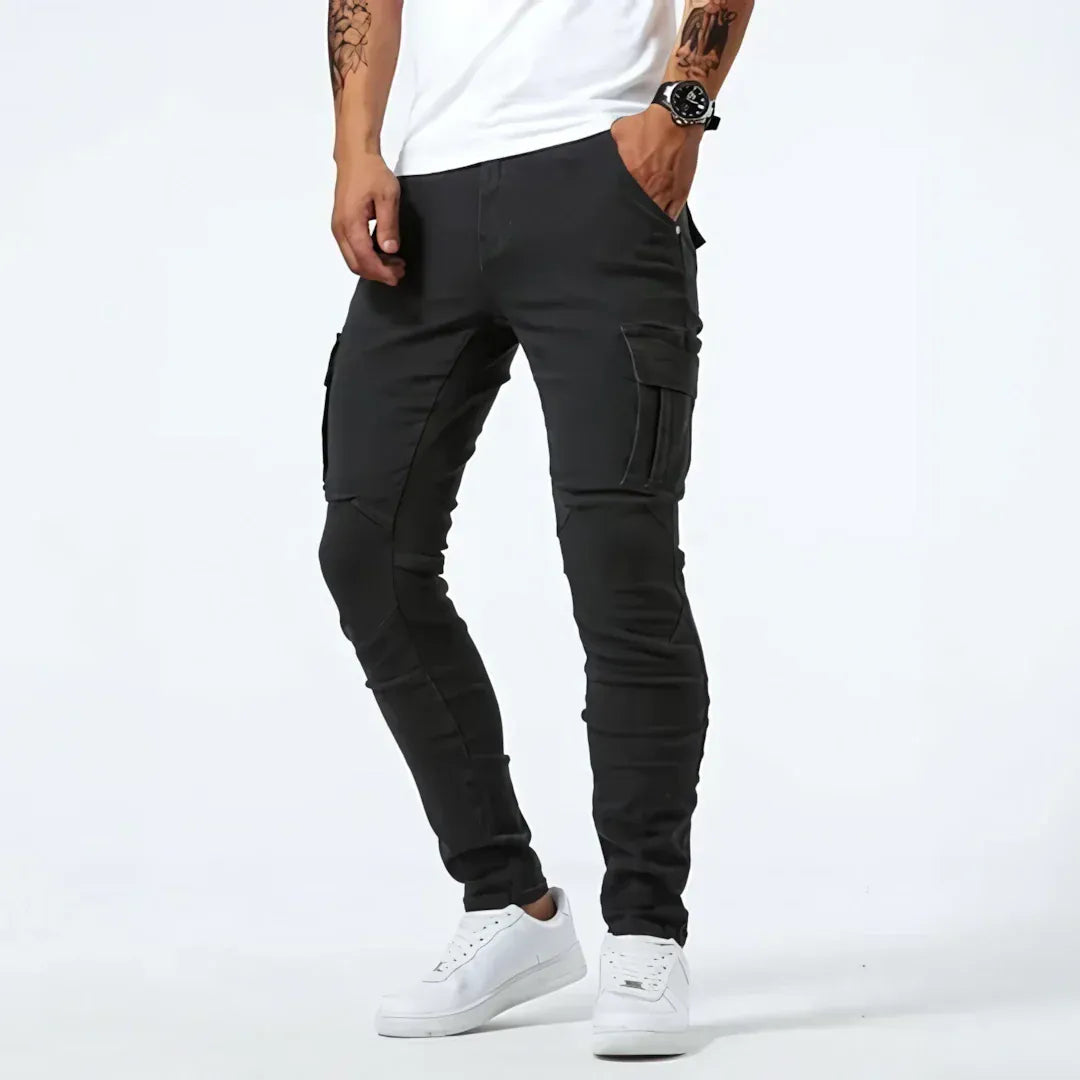 Brent | Jean Cargo Stretch Coupe Moderne