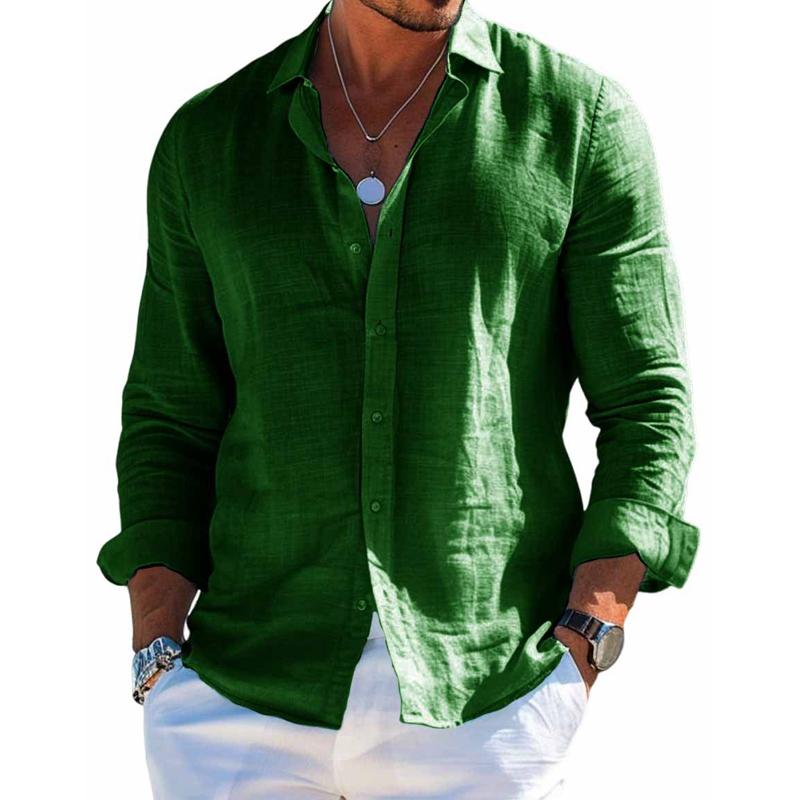 Luc | Chemise Lin Légère Été