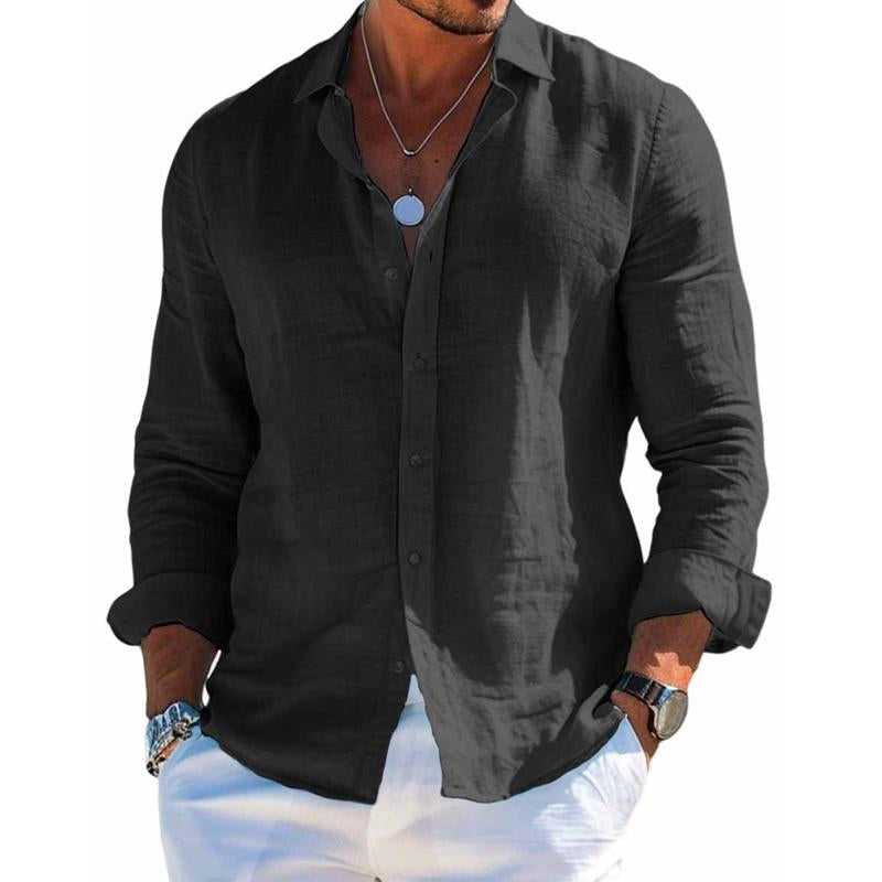 Luc | Chemise Lin Légère Été