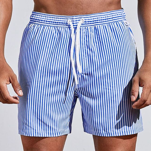 Gaspard | Short de Bain Rayé Séchage Rapide
