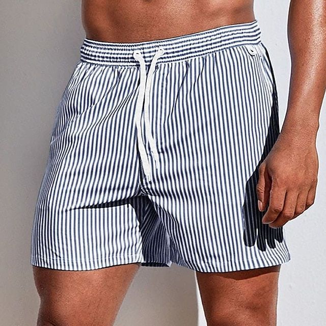 Gaspard | Short de Bain Rayé Séchage Rapide