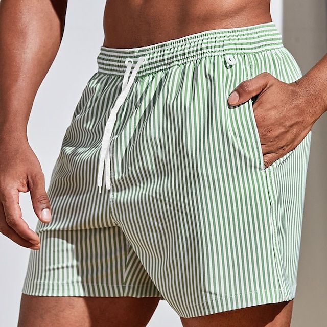 Gaspard | Short de Bain Rayé Séchage Rapide