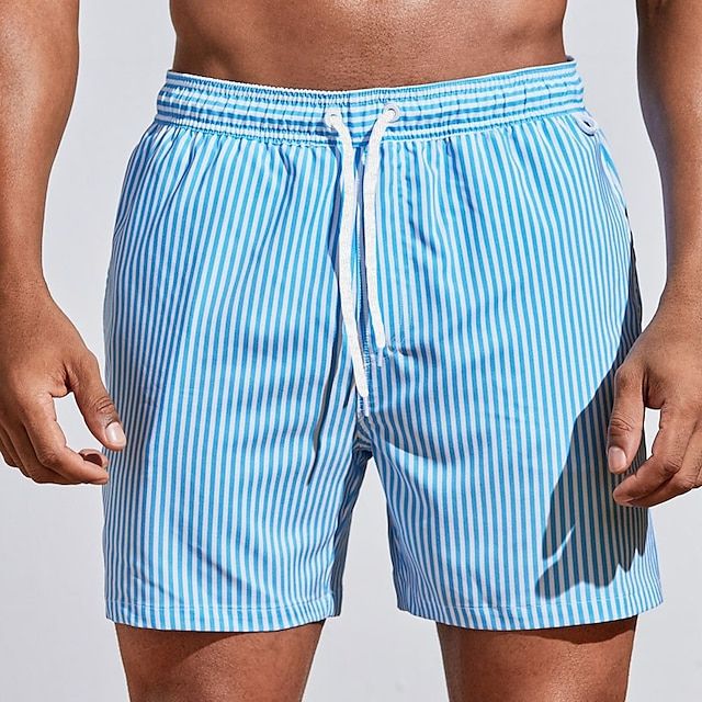 Gaspard | Short de Bain Rayé Séchage Rapide