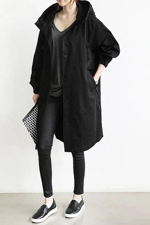 Oprah | Women's Waterproof Hooded Trench Coat