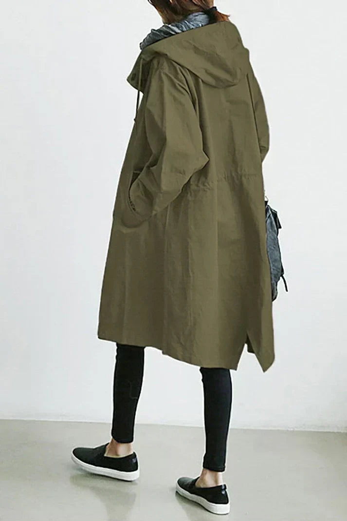 Oprah | Women's Waterproof Hooded Trench Coat