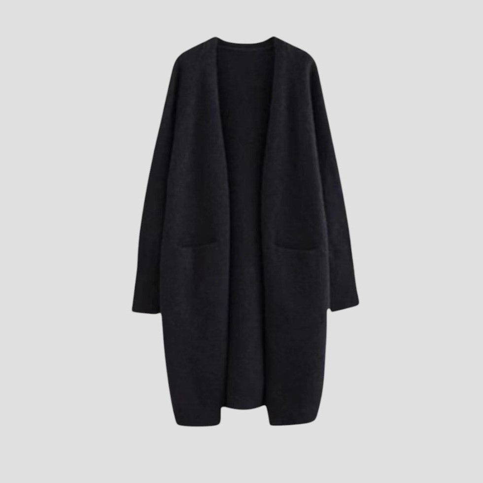 Sade | Cashmere Long Cardigan with Pockets for Women